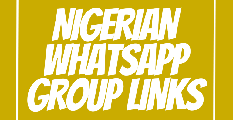 Nigerian WhatsApp Group Links