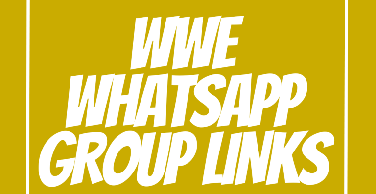 WWE WhatsApp Group Links