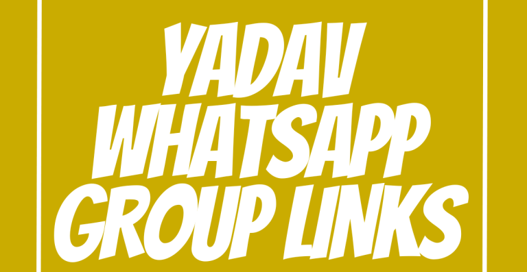 Yadav WhatsApp Group Links