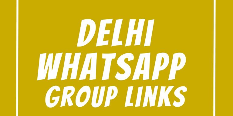 Delhi WhatsApp Group Links