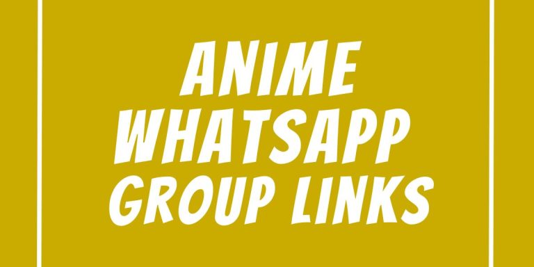 Anime WhatsApp Group Links