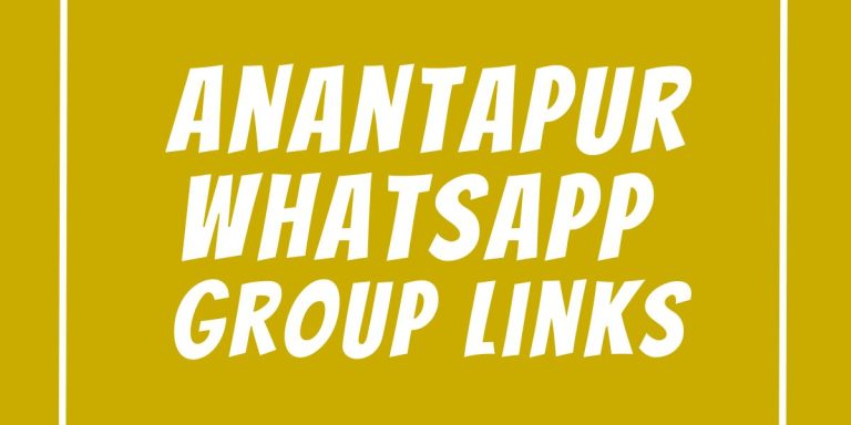 Anantapur WhatsApp Group Links