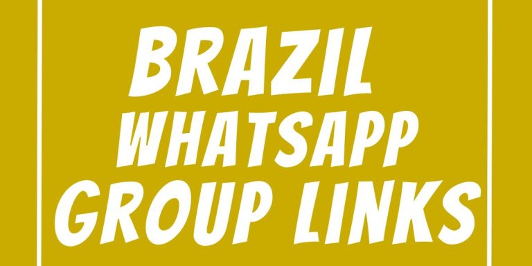 Brazil WhatsApp Group Links