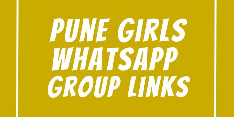 Pune Girls WhatsApp Group Links