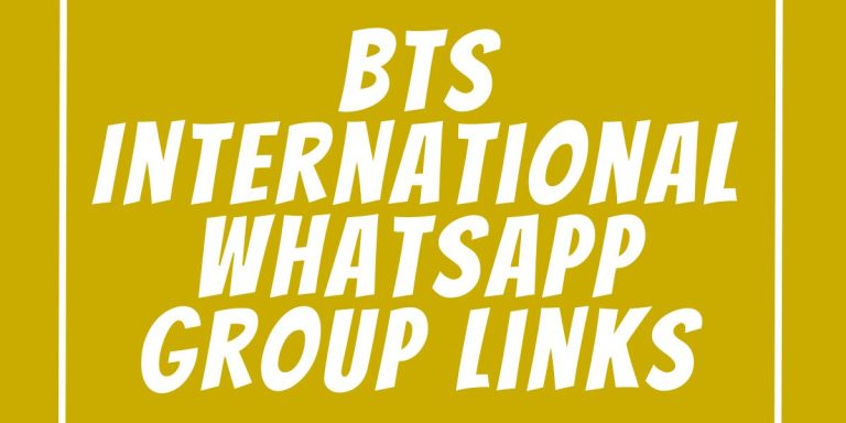 BTS International WhatsApp Group Links