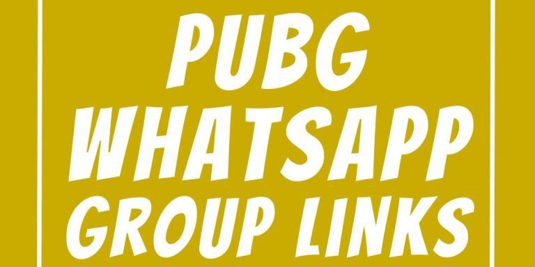 PUBG WhatsApp Group Links