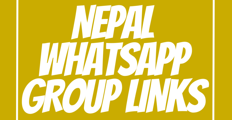 Nepal WhatsApp Group Links