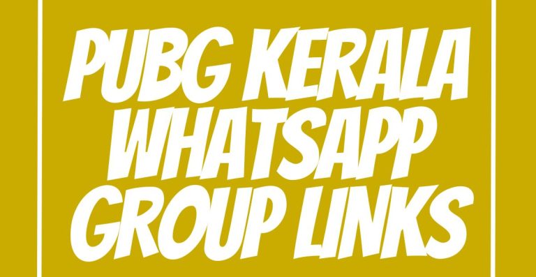 PUBG Kerala WhatsApp Group Links