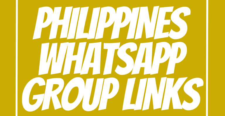 Philippines WhatsApp Group Links