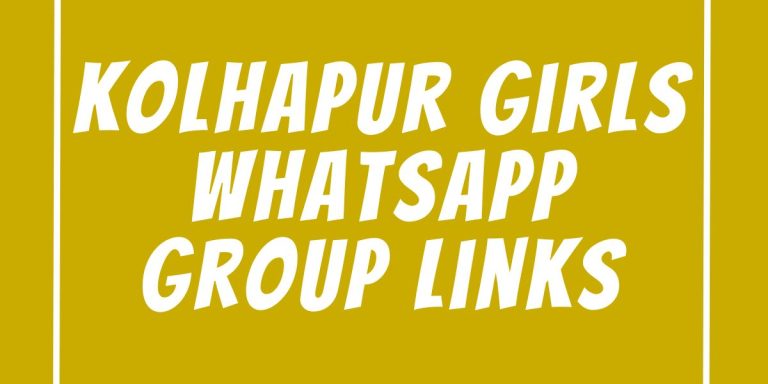 Kolhapur Girls WhatsApp Group Links