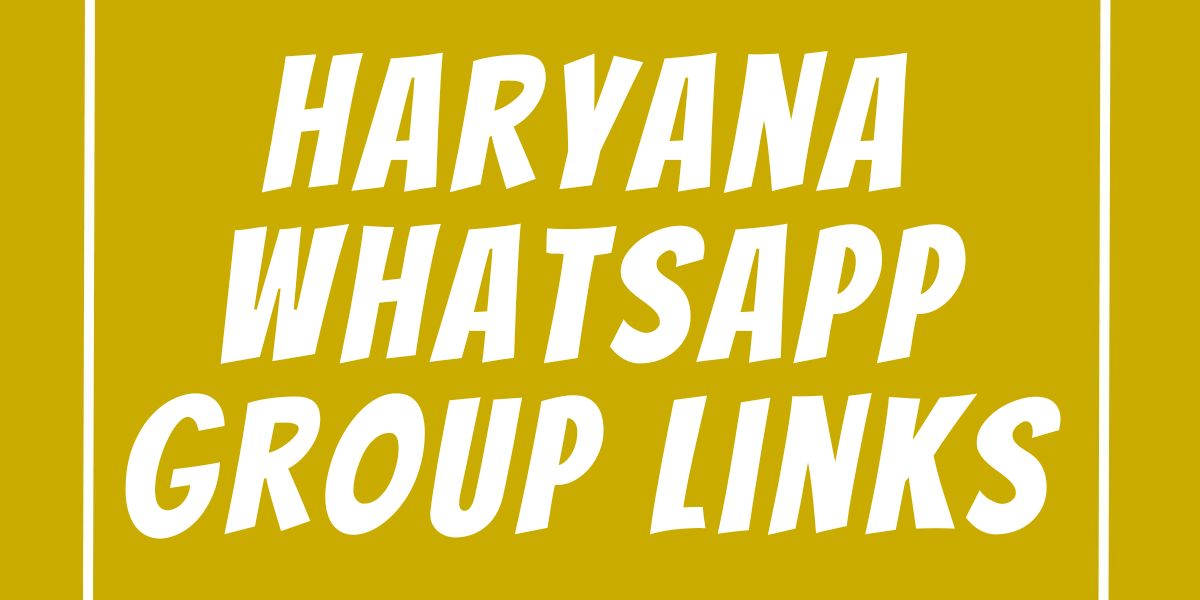 Haryana WhatsApp Group Links