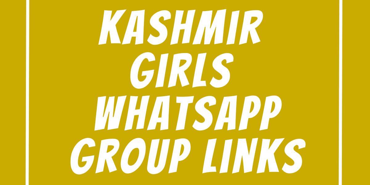 Kashmir Girls WhatsApp Group Links