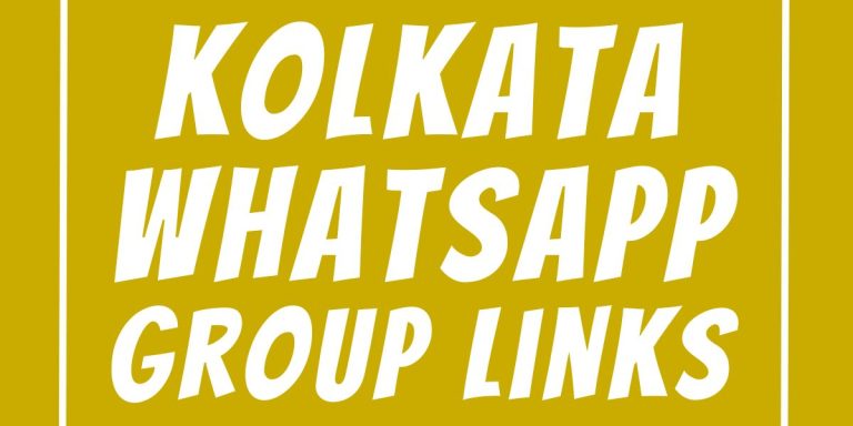 Kolkata WhatsApp Group Links