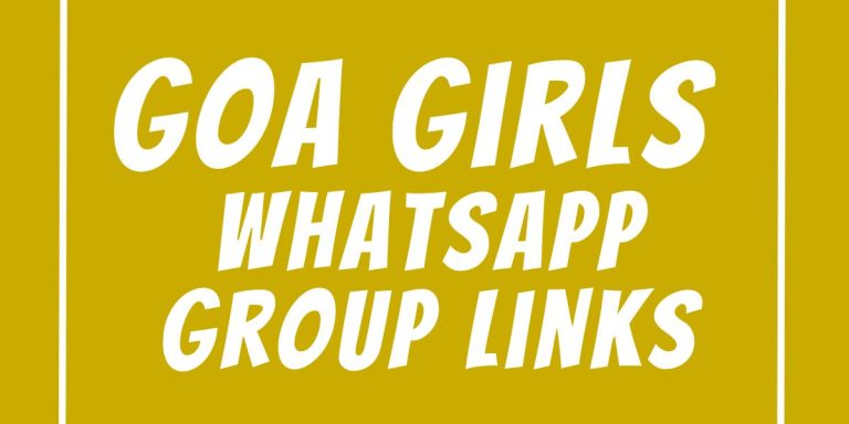 Goa Girls WhatsApp Group Links