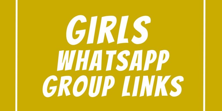 Girls WhatsApp Group Links