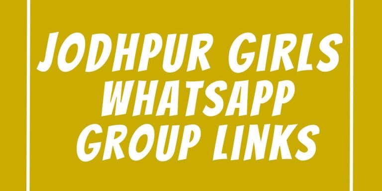 Jodhpur Girls WhatsApp Group Links