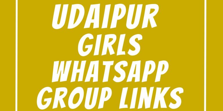 Udaipur Girls WhatsApp Group Links