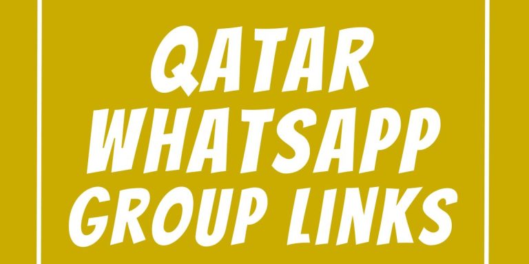 Qatar WhatsApp Group Links