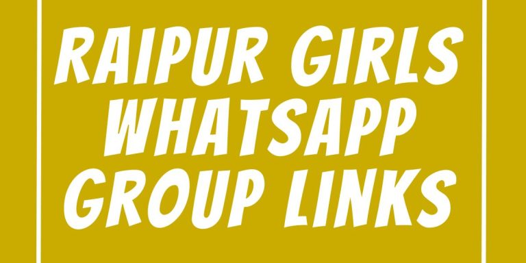 Raipur Girls WhatsApp Group Links