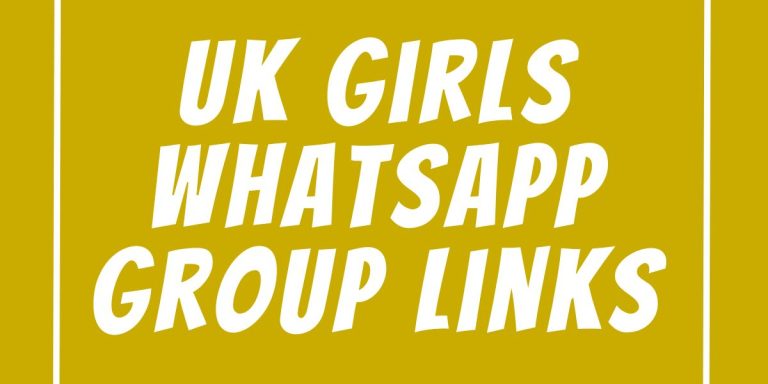 UK Girls WhatsApp Group Links