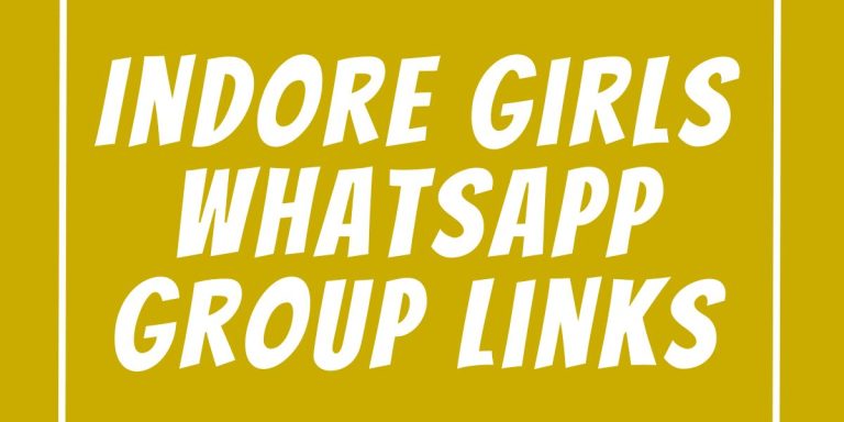 Indore Girls WhatsApp Group Links