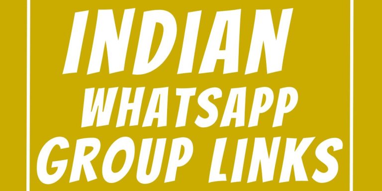 Indian WhatsApp Group Links