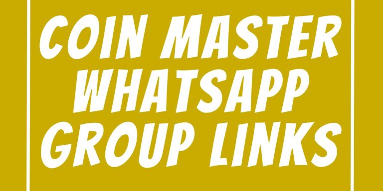 Coin Master WhatsApp Group Links