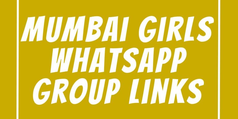 Mumbai Girls WhatsApp Group Links