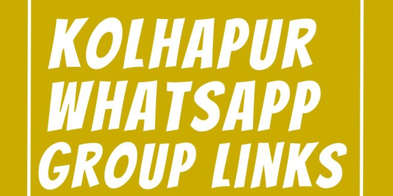 Kolhapur WhatsApp Group Links