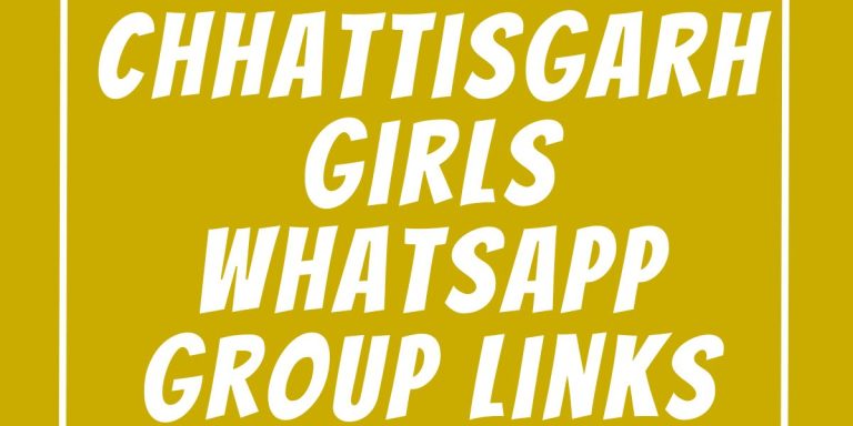 Chhattisgarh Girls WhatsApp Group Links