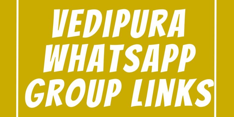 Vedipura WhatsApp Group Links