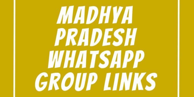 Madhya Pradesh WhatsApp Group Links