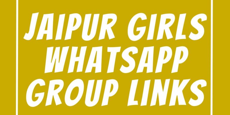 Jaipur Girls WhatsApp Group Links