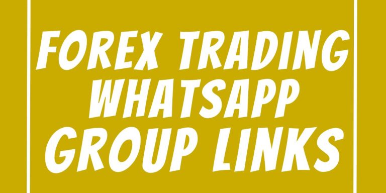 Forex Trading WhatsApp Group Links