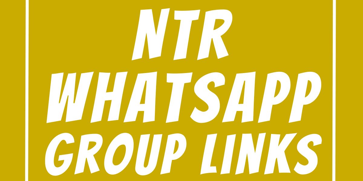 NTR WhatsApp Group Links