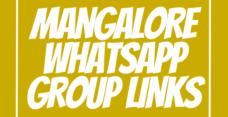 Mangalore WhatsApp Group Links