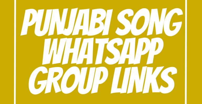 Punjabi Song WhatsApp group links