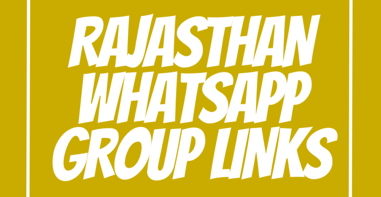 Rajasthan WhatsApp Group Links