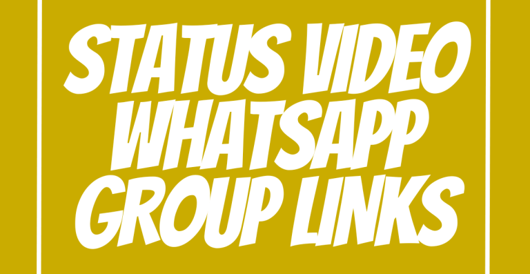 Status Video WhatsApp Group Links