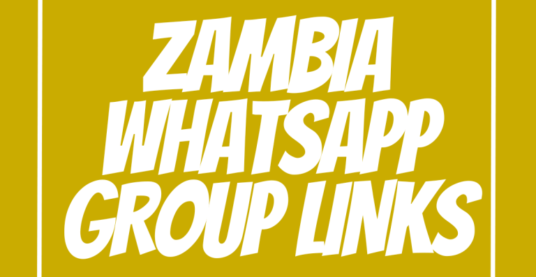 Zambia WhatsApp Group Links