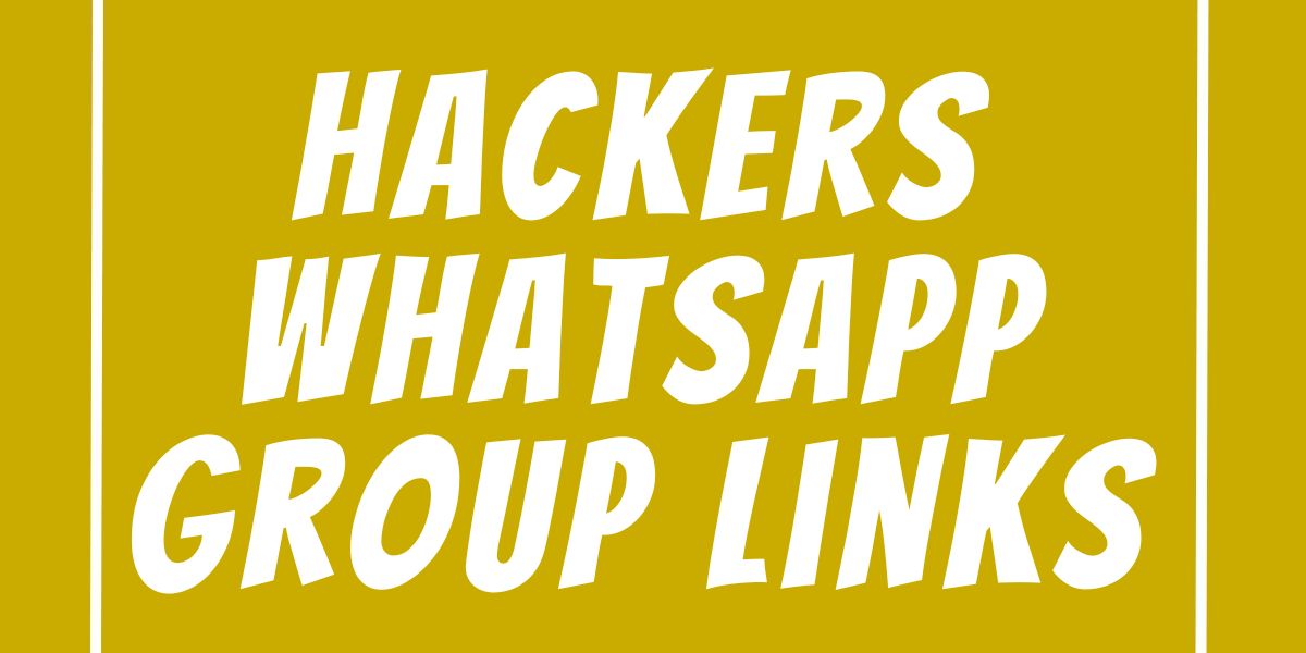 Hackers WhatsApp Group Links