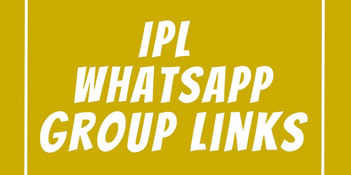 IPL WhatsApp Group Links