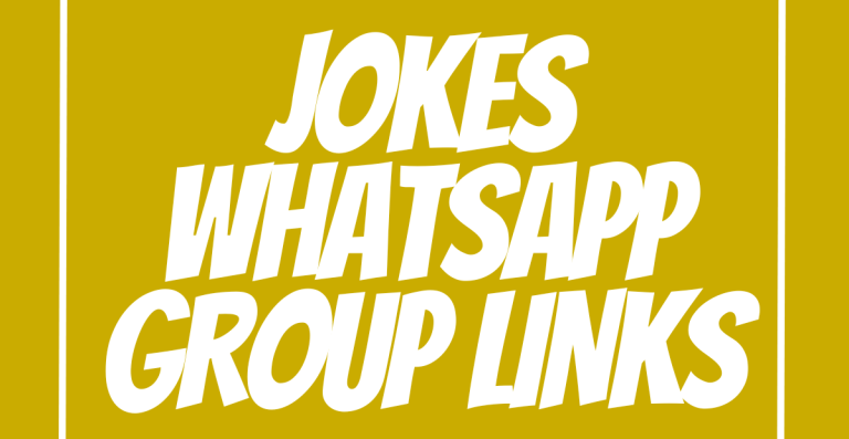 Jokes WhatsApp Group Links