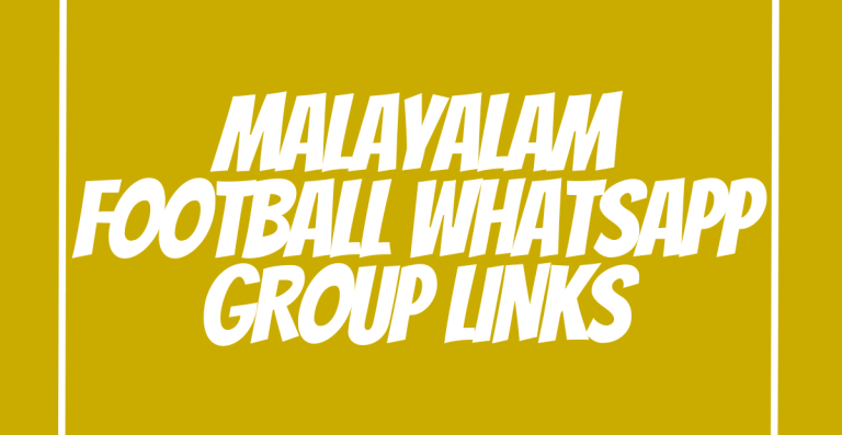 Malayalam Football WhatsApp Group Links