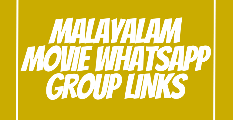 Malayalam Movie WhatsApp Group Links